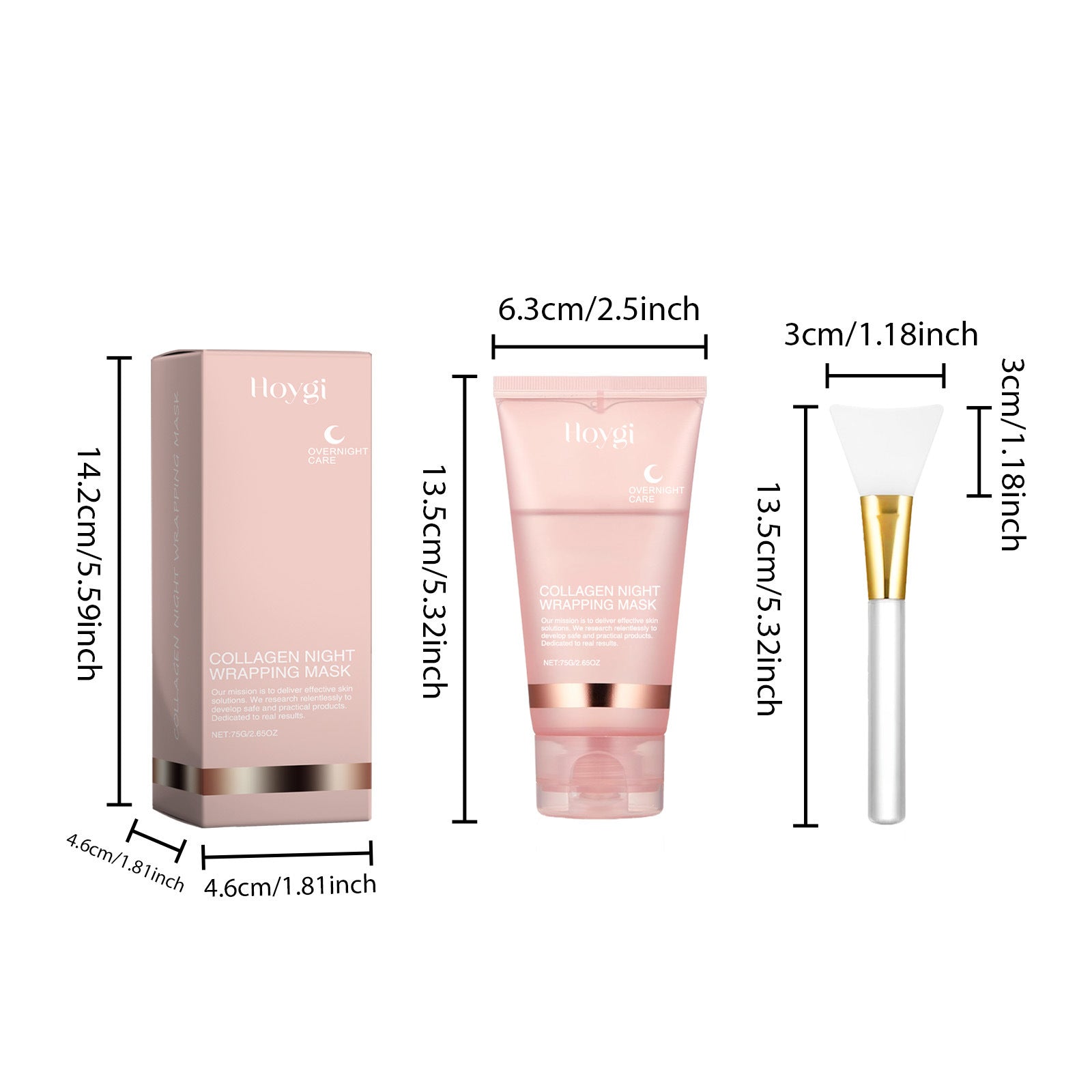 Korean Collagen Overnight Peel-Off Mask Set