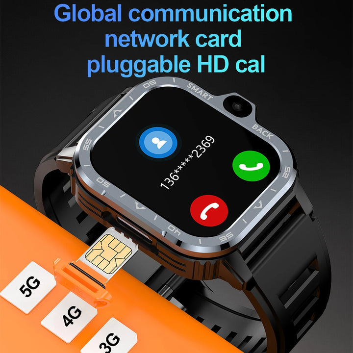 Roid Smart Watch – GPS, Dual Camera, 16+64G Storage, NFC, 4G SIM & WiFi