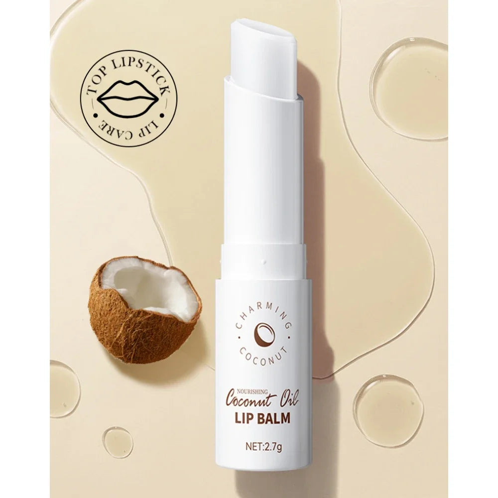 Coconut Lip Balm – Long-Lasting Moisture & Daily Lip Care