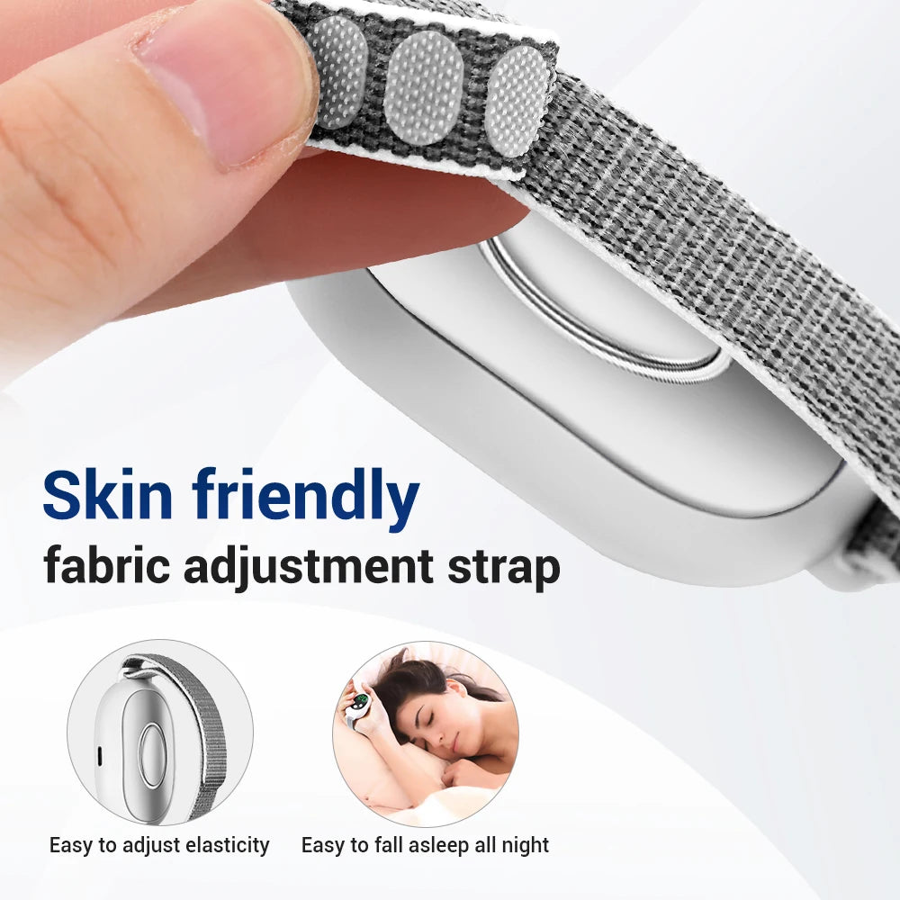 Microcurrent EMS Sleep Aid Device – Insomnia & Anxiety Relief Palm Massager