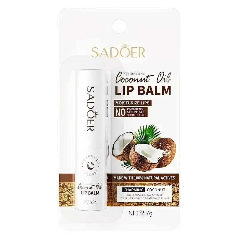 Coconut Lip Balm – Long-Lasting Moisture & Daily Lip Care