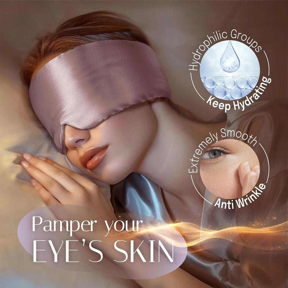 100% Mulberry Silk Sleep Mask