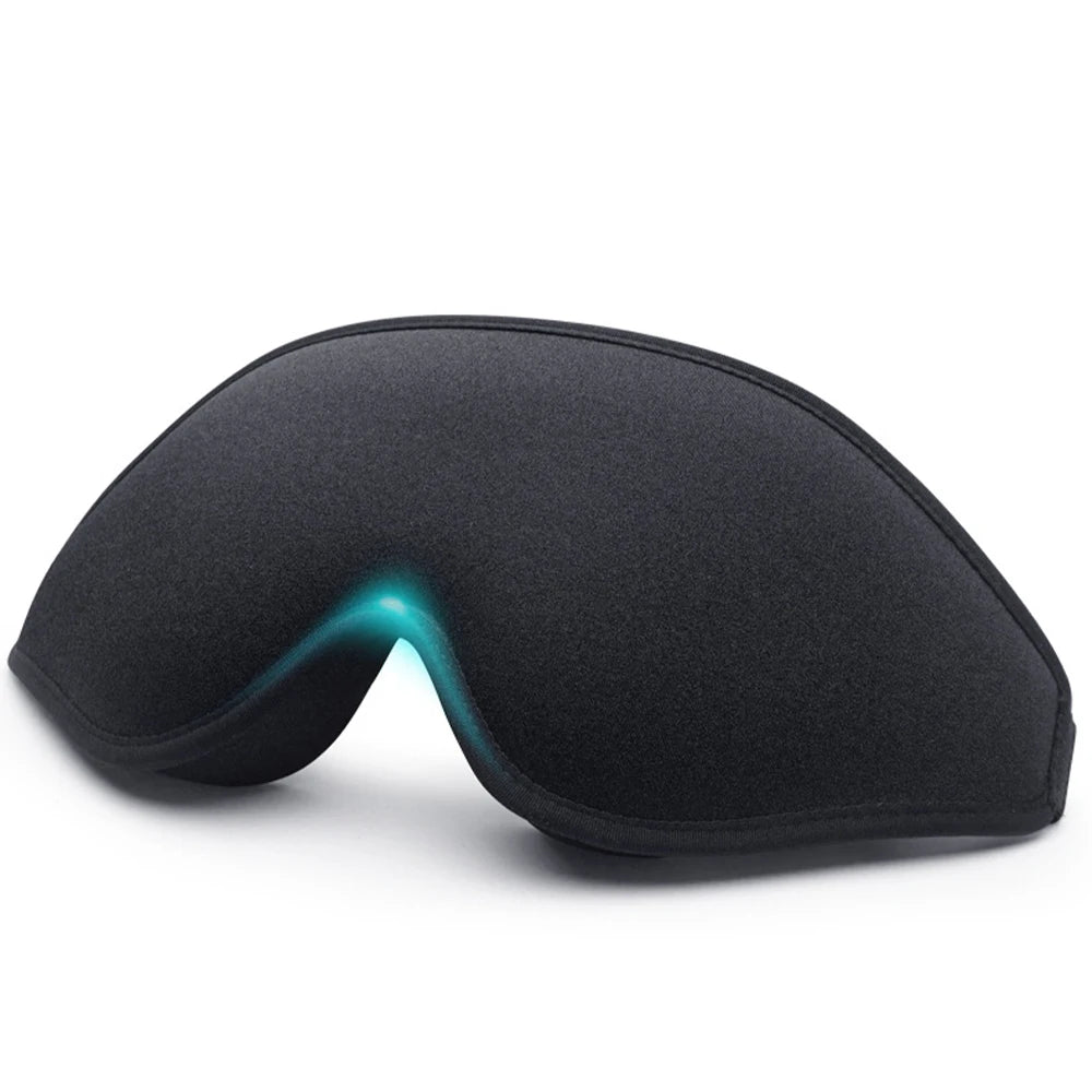 3D Memory Foam Sleep Mask – Light-Blocking Eye Cover