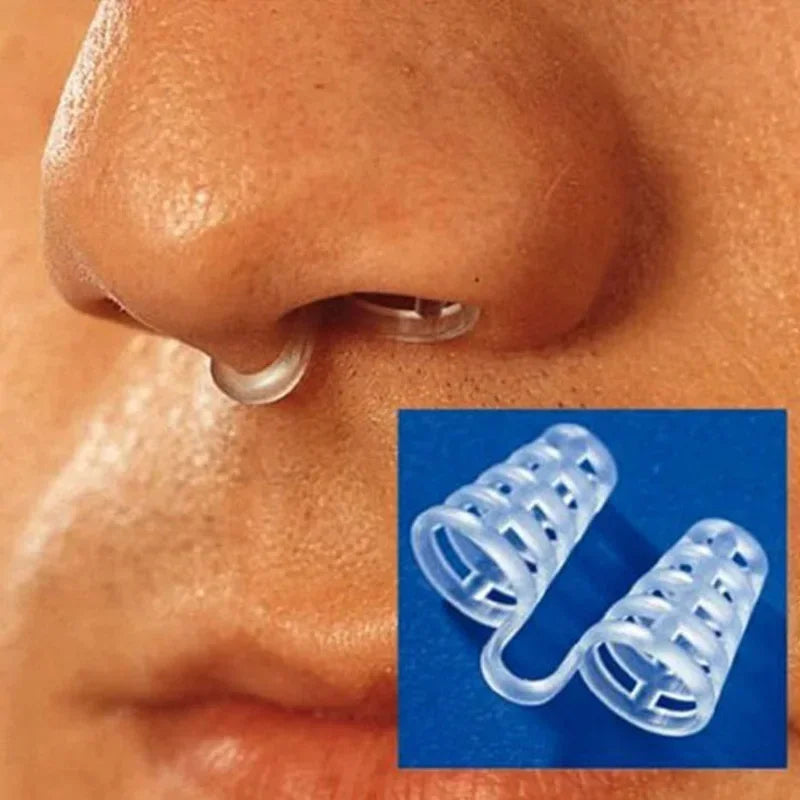 2PCS Anti-Snoring Nose Clips – Nasal Dilator Sleep Aid & Congestion Relief