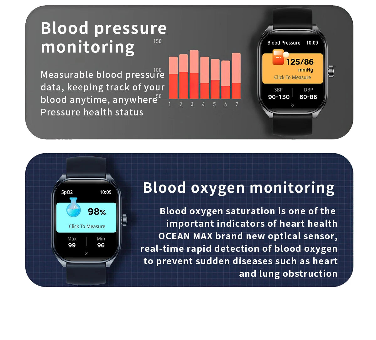 2.01" AMOLED Curved Screen Smart Watch