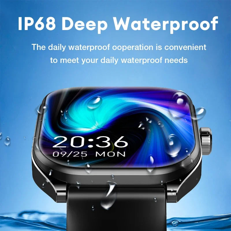 2.01" AMOLED Curved Screen Smart Watch