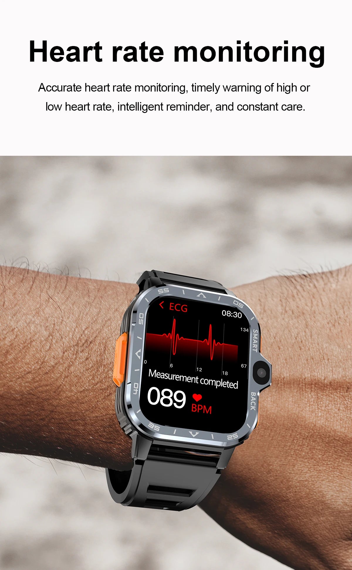 Roid Smart Watch – GPS, Dual Camera, 16+64G Storage, NFC, 4G SIM & WiFi