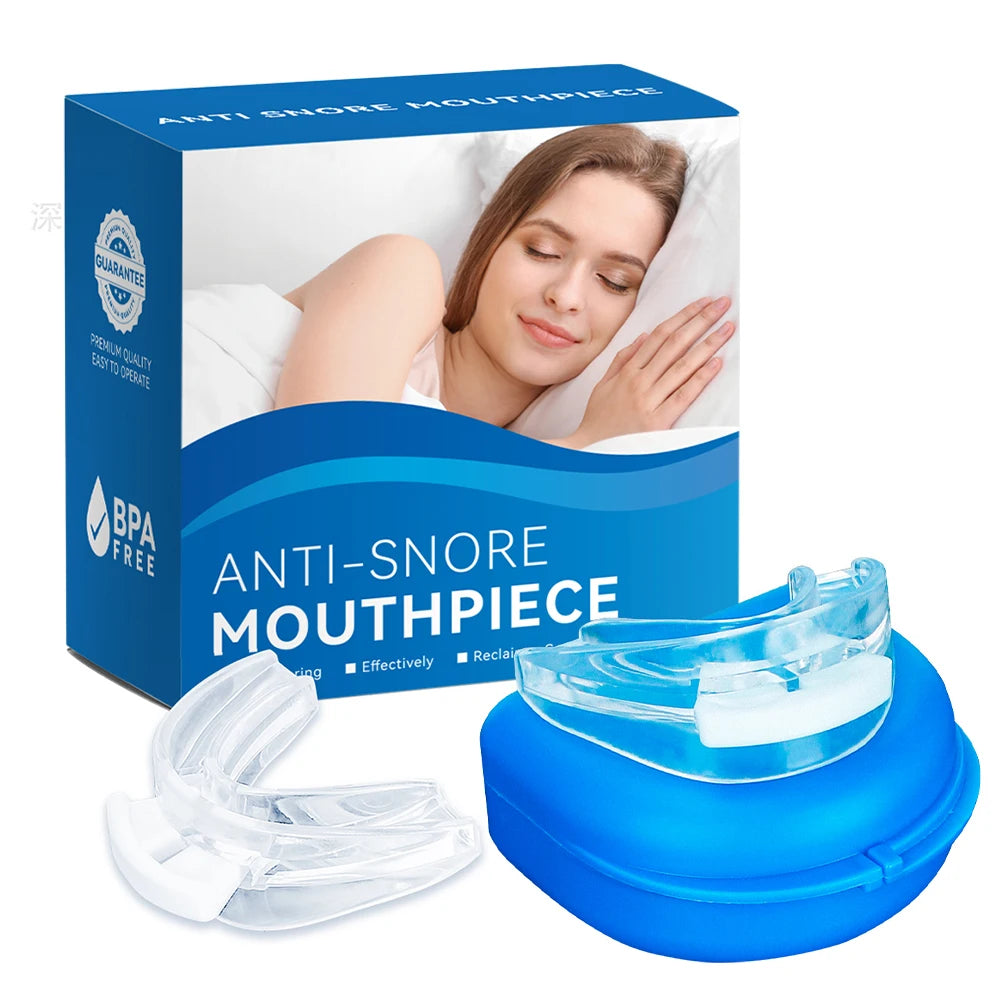 Anti-Snore & Bruxism Mouth Guard – Sleep Aid for Snoring, Apnea & Teeth Grinding