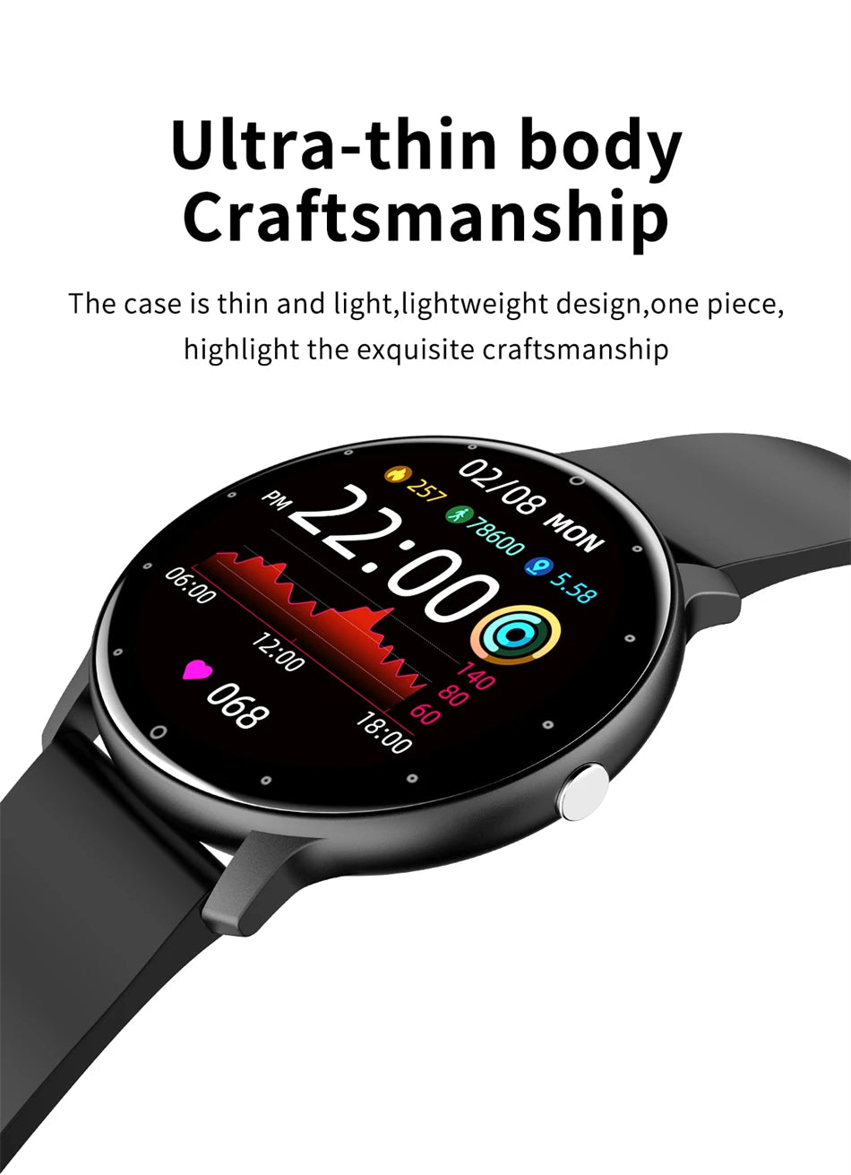 LIGE Full Touch Sport Smart Watch