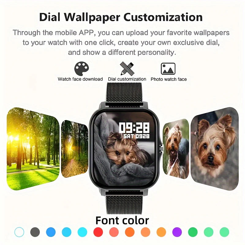 Xiaomi Smart Watch – Fitness & Heart Rate Monitor, Waterproof for Android