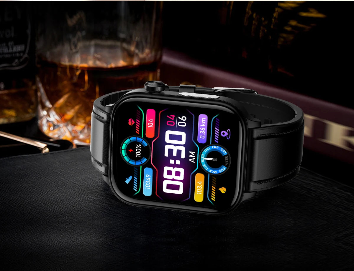 LIGE 2025 Smart Watch – ECG+PPG AI Health Diagnose Tracker for Men & Women