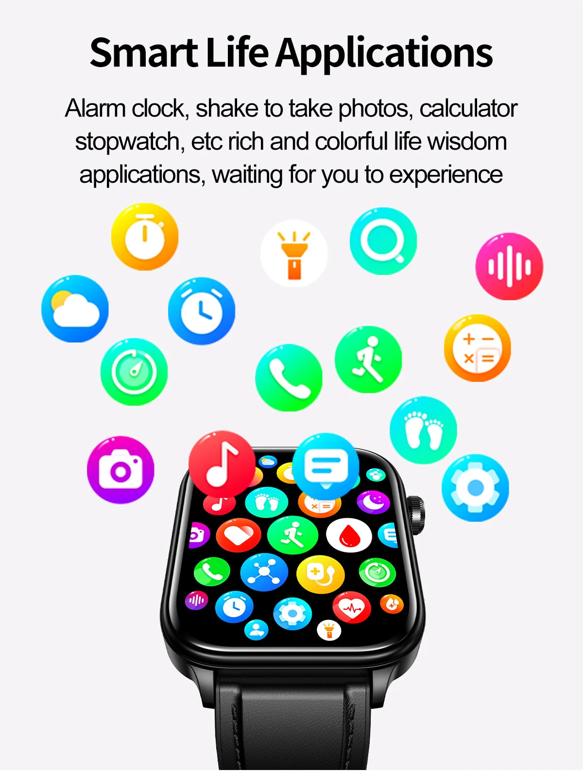LIGE 2025 Smart Watch – ECG+PPG AI Health Diagnose Tracker for Men & Women