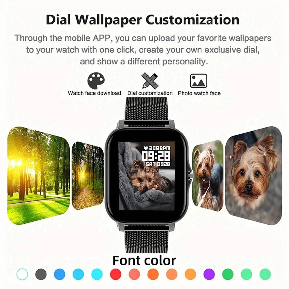 1.83" Full Touch Smart Watch – Sports & Fitness