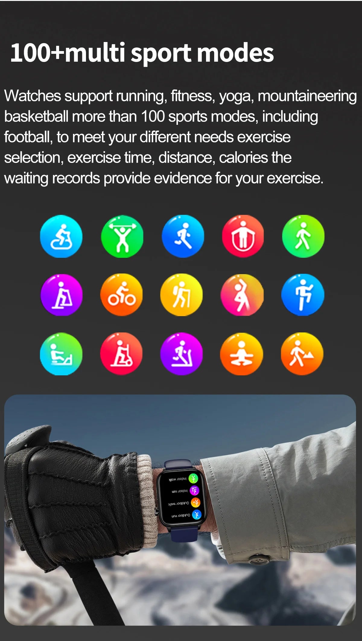 LIGE 2025 Smart Watch – ECG+PPG AI Health Diagnose Tracker for Men & Women