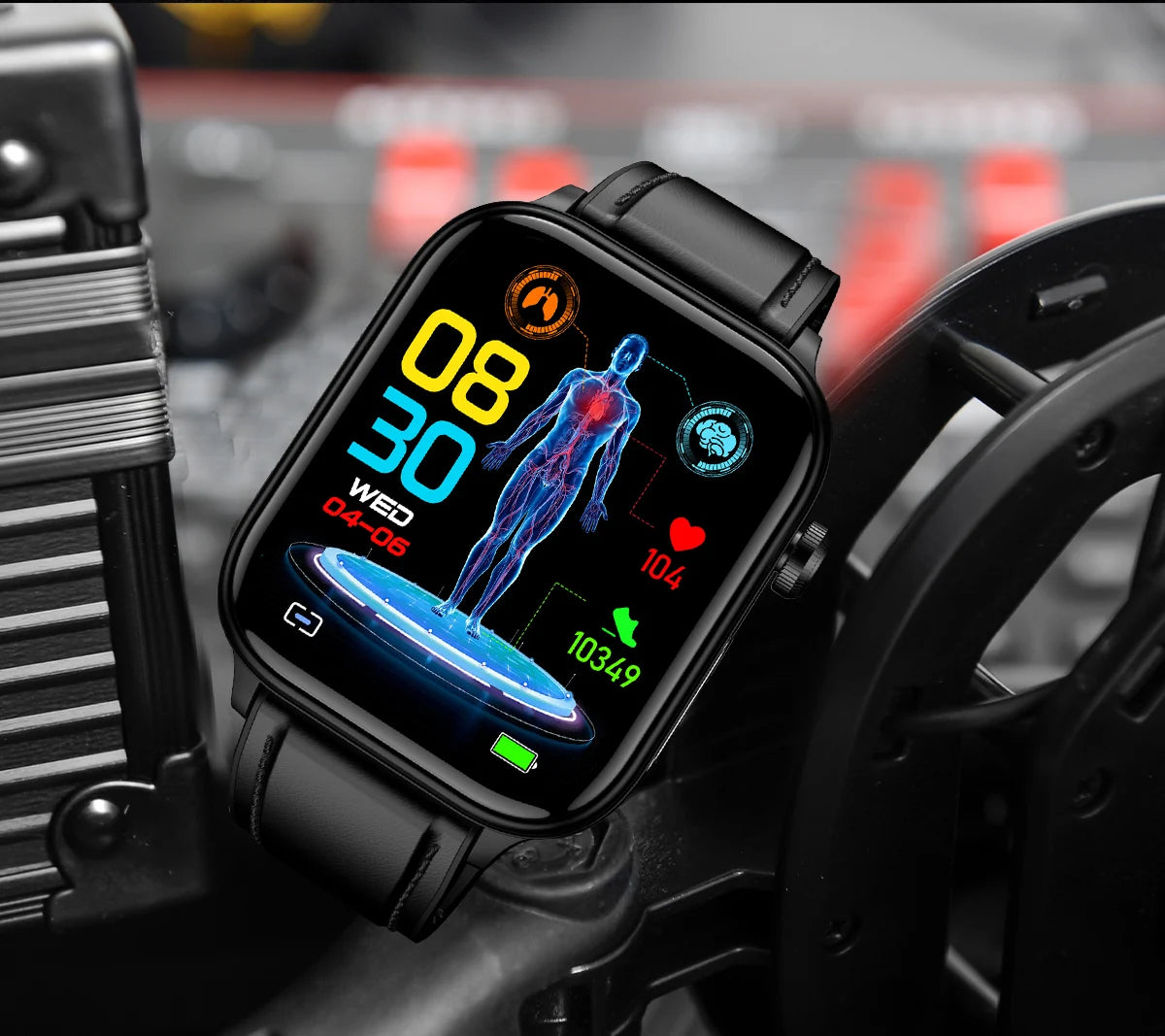 LIGE 2025 Smart Watch – ECG+PPG AI Health Diagnose Tracker for Men & Women