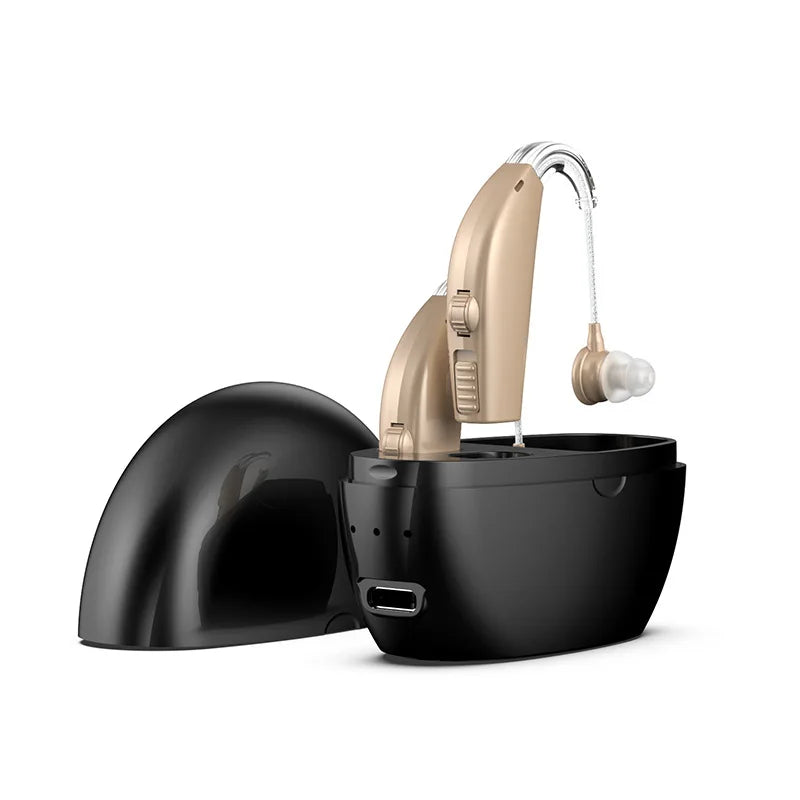 Rechargeable Wireless BTE Hearing Aid