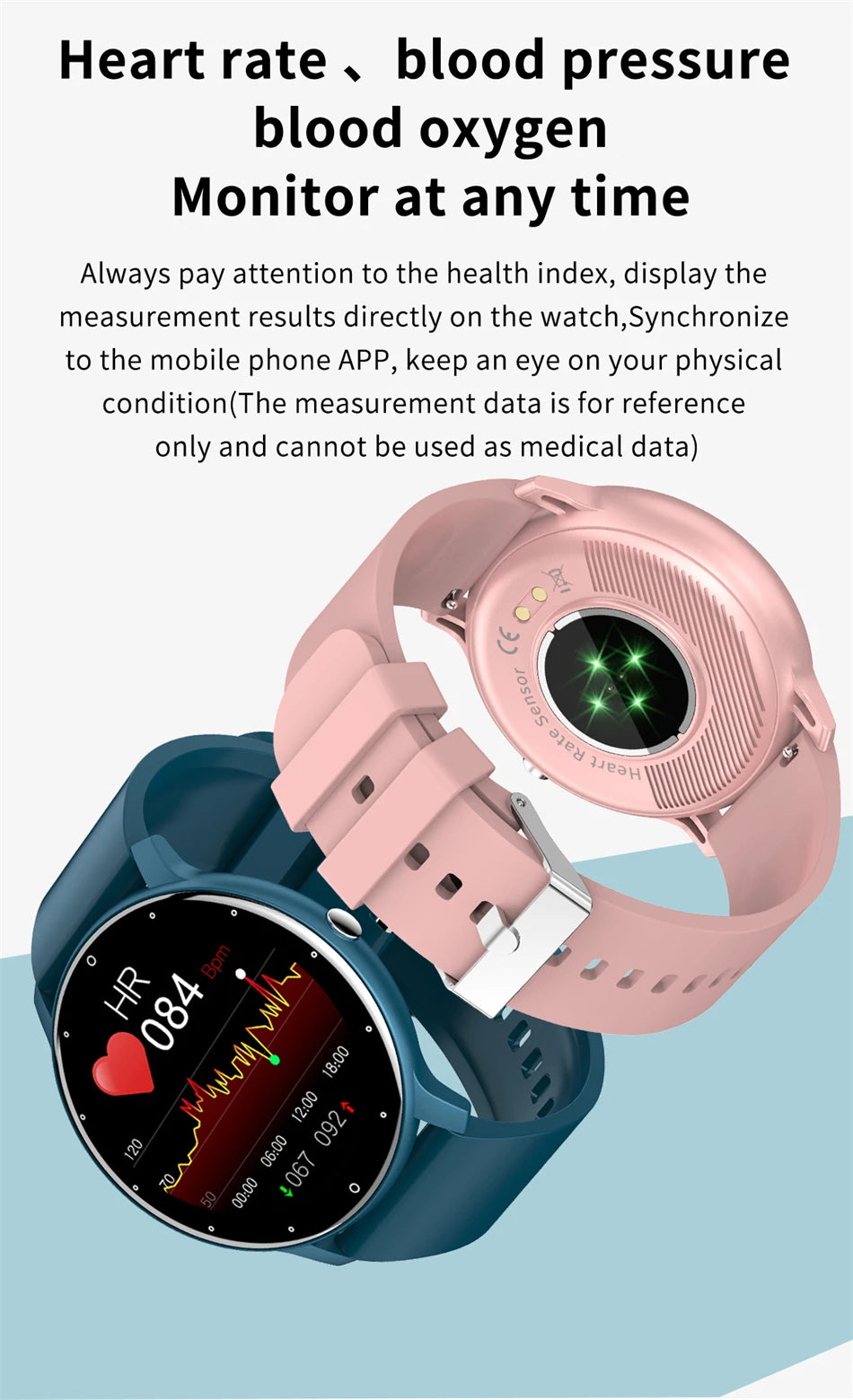 LIGE Full Touch Sport Smart Watch