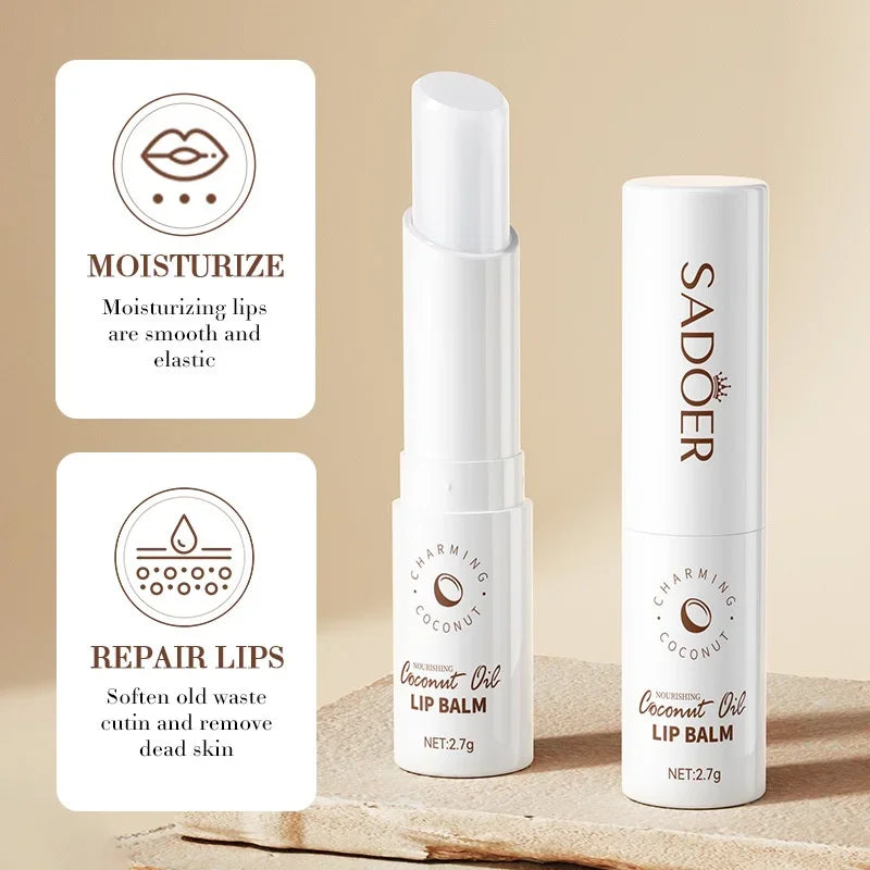 Coconut Lip Balm – Long-Lasting Moisture & Daily Lip Care
