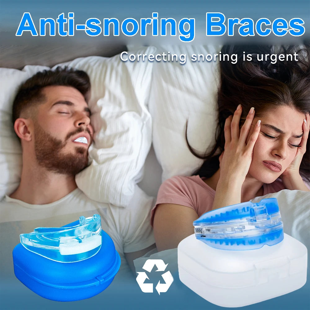 Anti-Snore & Bruxism Mouth Guard – Sleep Aid for Snoring, Apnea & Teeth Grinding