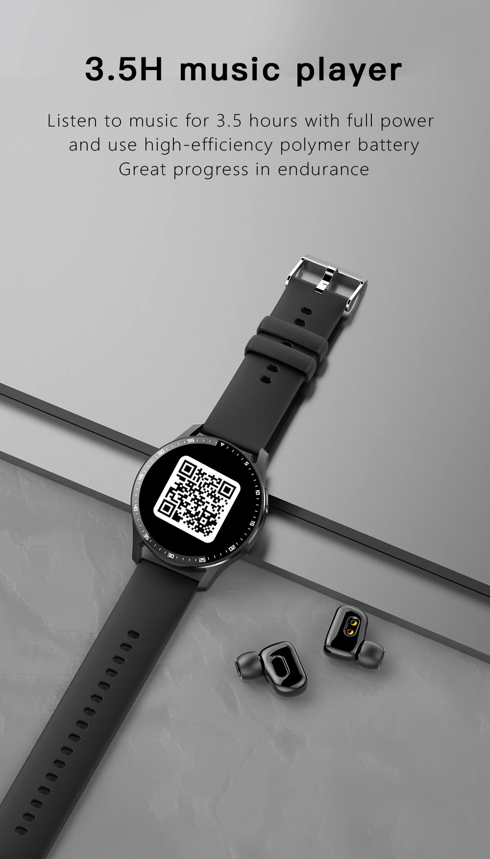 X7 2-in-1 Smart Watch with TWS Earbuds