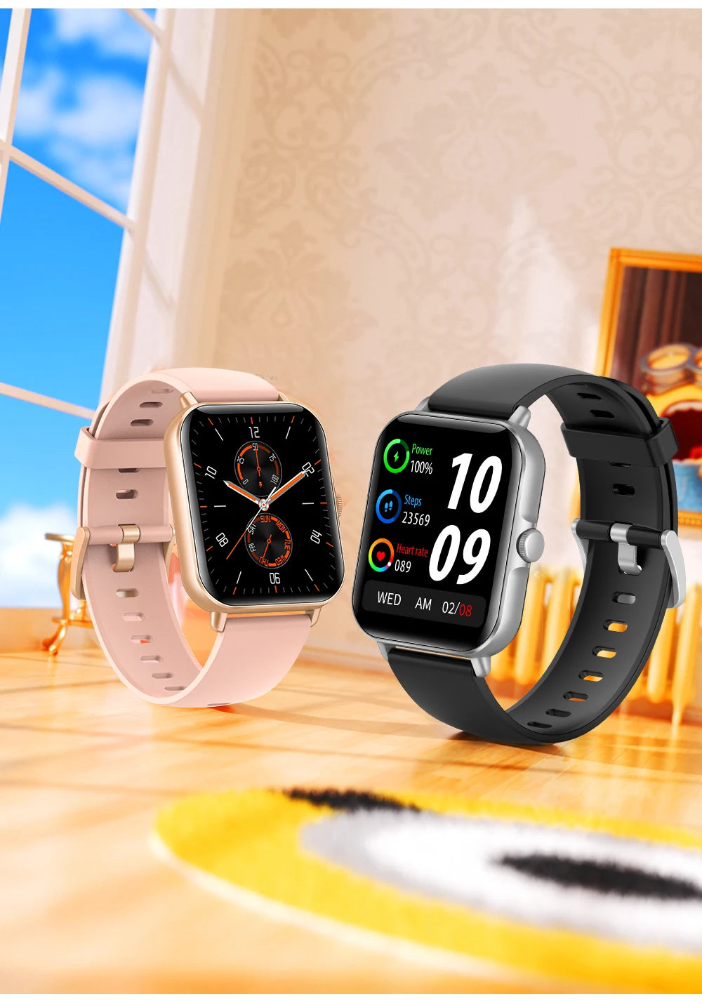 2025 Bluetooth Smart Watch – Fitness & Music