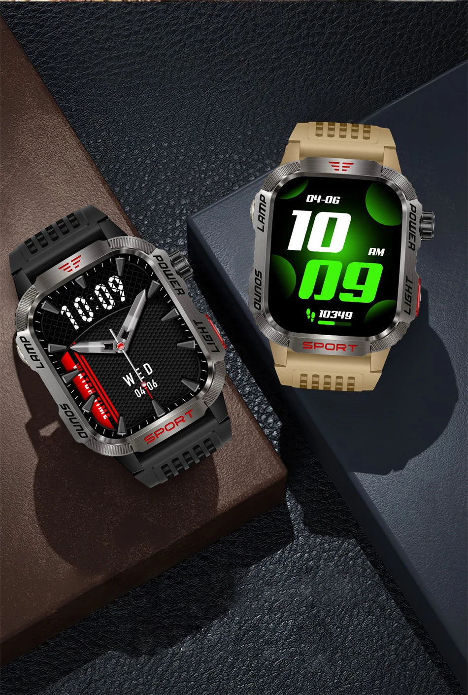 Military GPS Smart Watch – Outdoor Sports Tracker