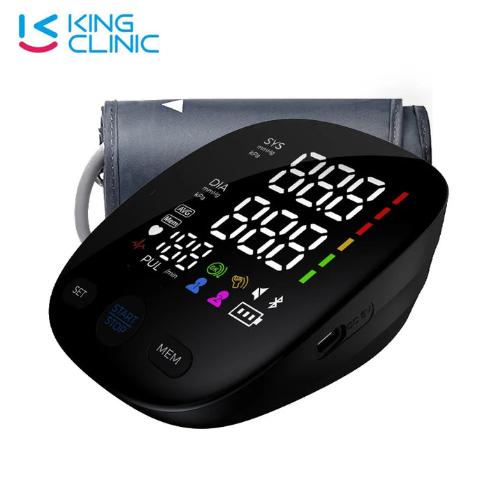 Kingclinic Portable Arm Digital Blood Pressure Monitor
