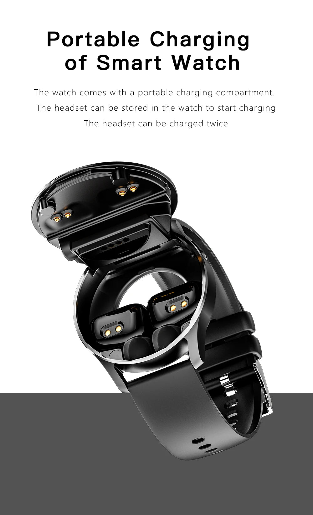 X7 2-in-1 Smart Watch with TWS Earbuds