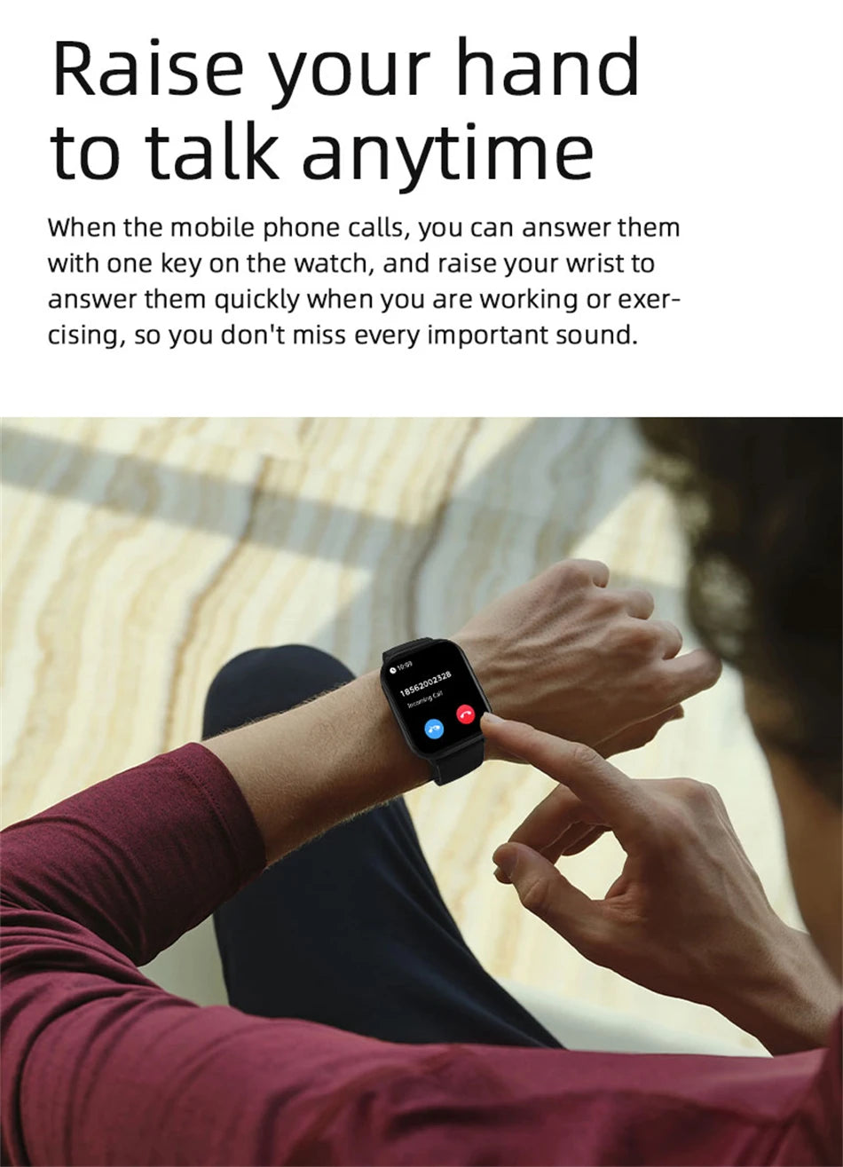 2024 Smart Watch – Heart Rate & Fitness Tracker