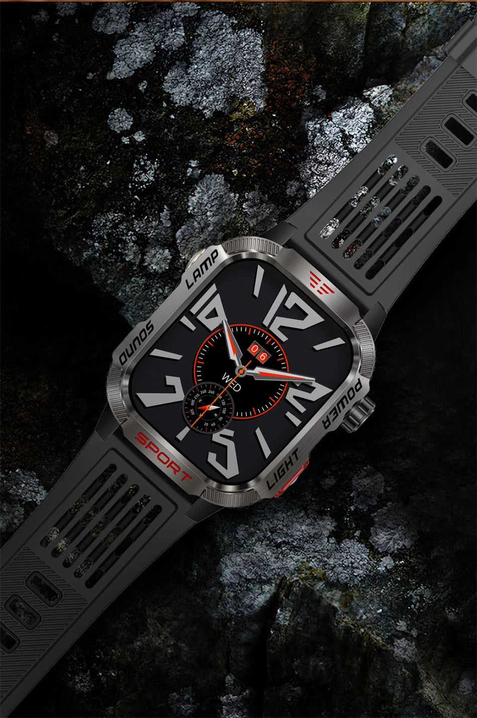 Military GPS Smart Watch – Outdoor Sports Tracker
