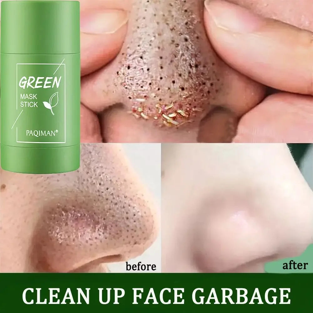 Green Tea Mask Stick – Blackhead & Acne Removal, Deep Cleansing