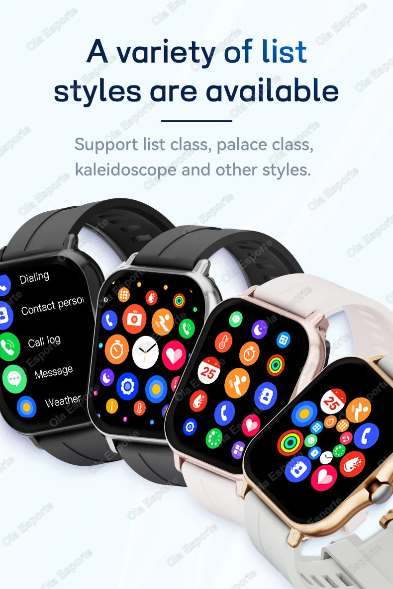 1.83" Full Touch Smart Watch – Sports & Fitness