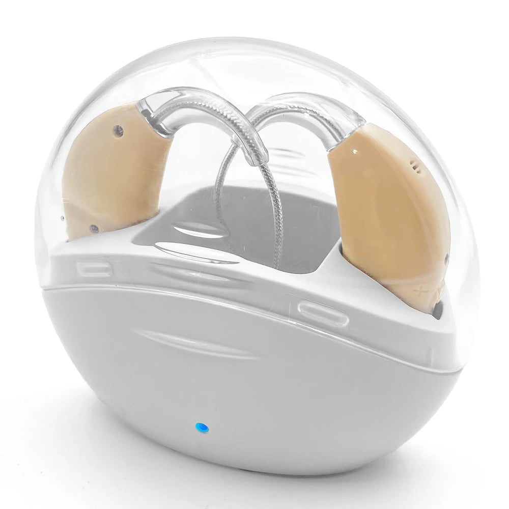 Rechargeable Wireless BTE Hearing Aid