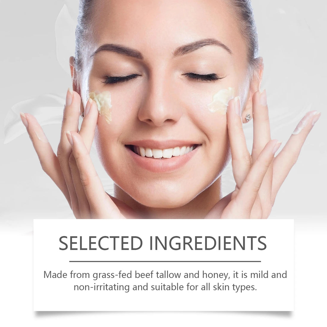 Beef Tallow Moisturizing Face Cream