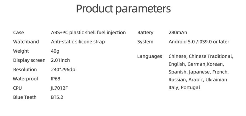 2024 Smart Watch – Heart Rate & Fitness Tracker
