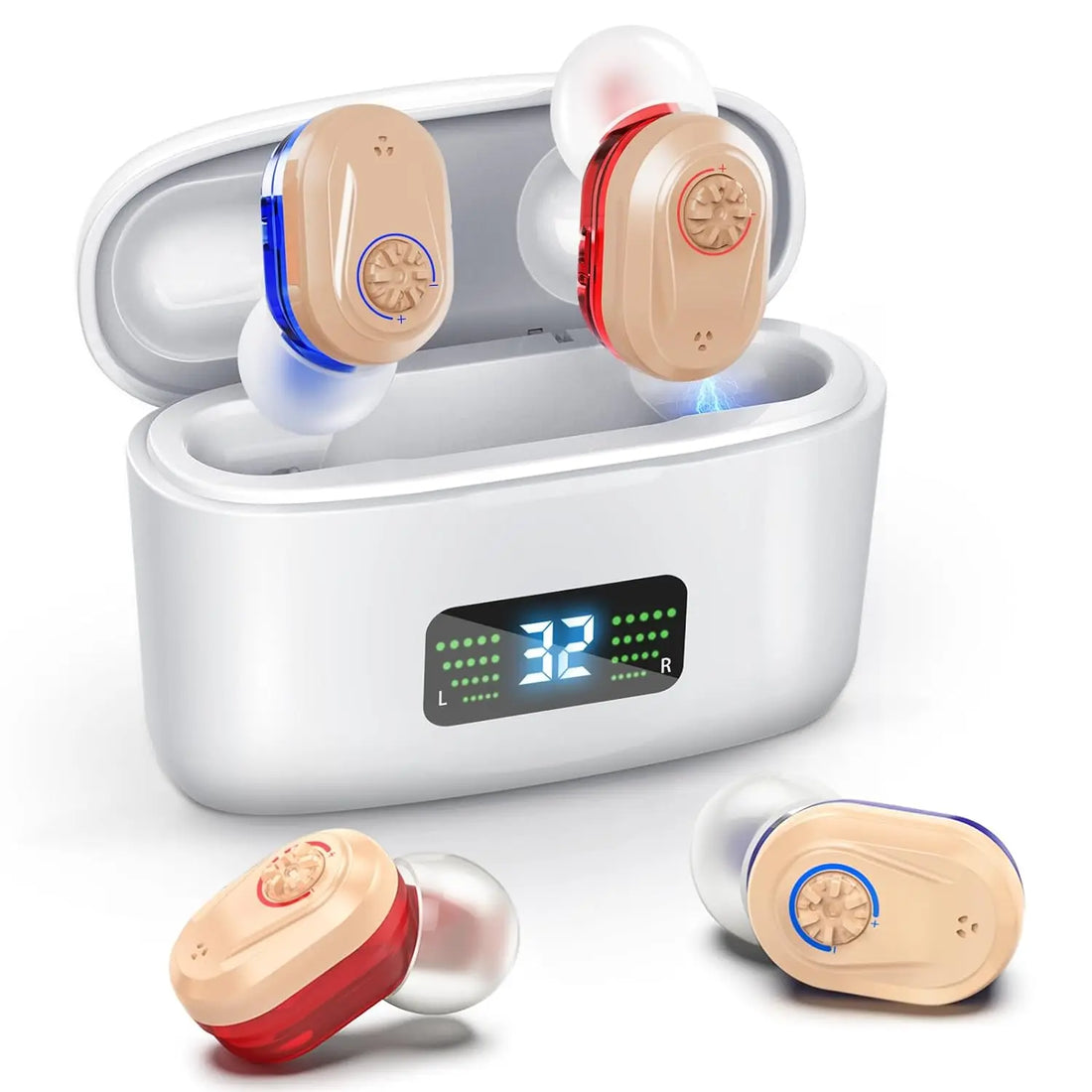 Wireless Mini Noise-Cancelling Hearing Aid