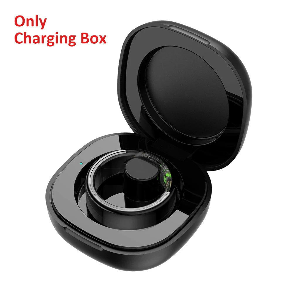 AMZMAX R02 Smart Ring – Fitness Tracker, Multi-Sport Modes, Waterproof