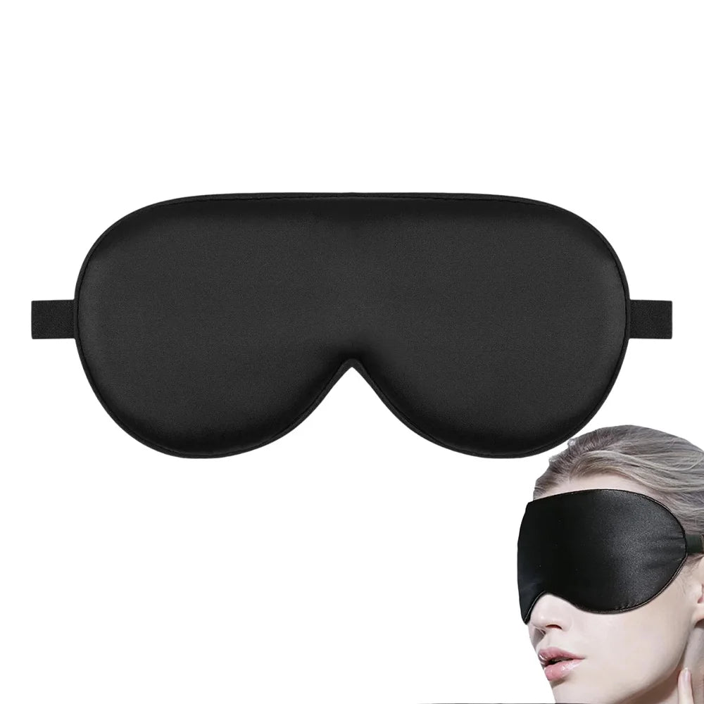 100% Natural Silk Sleep Mask with Adjustable Strap