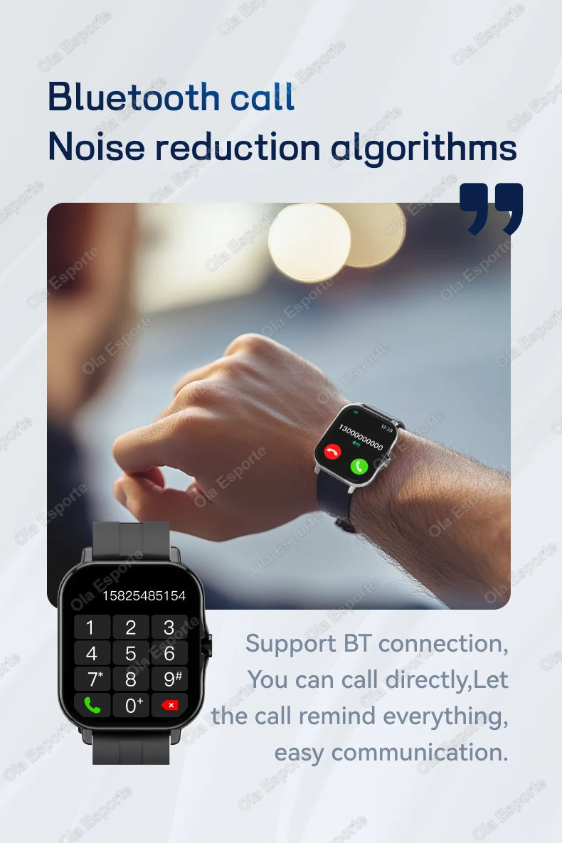 1.83" Full Touch Smart Watch – Sports & Fitness