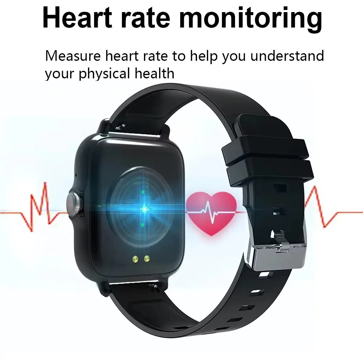 Xiaomi Smart Watch – Fitness & Heart Rate Monitor, Waterproof for Android