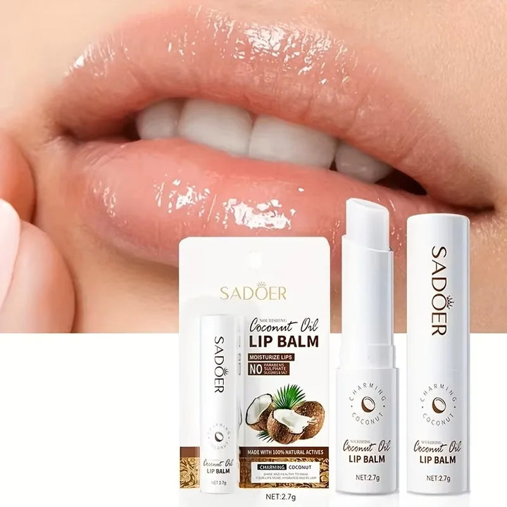 Coconut Lip Balm – Long-Lasting Moisture & Daily Lip Care