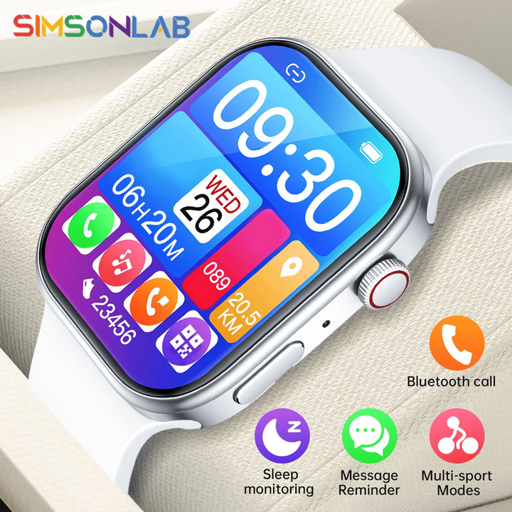 1.83" Smartwatch – Bluetooth Call, Sleep & Health Monitor, Multi-Sport Modes