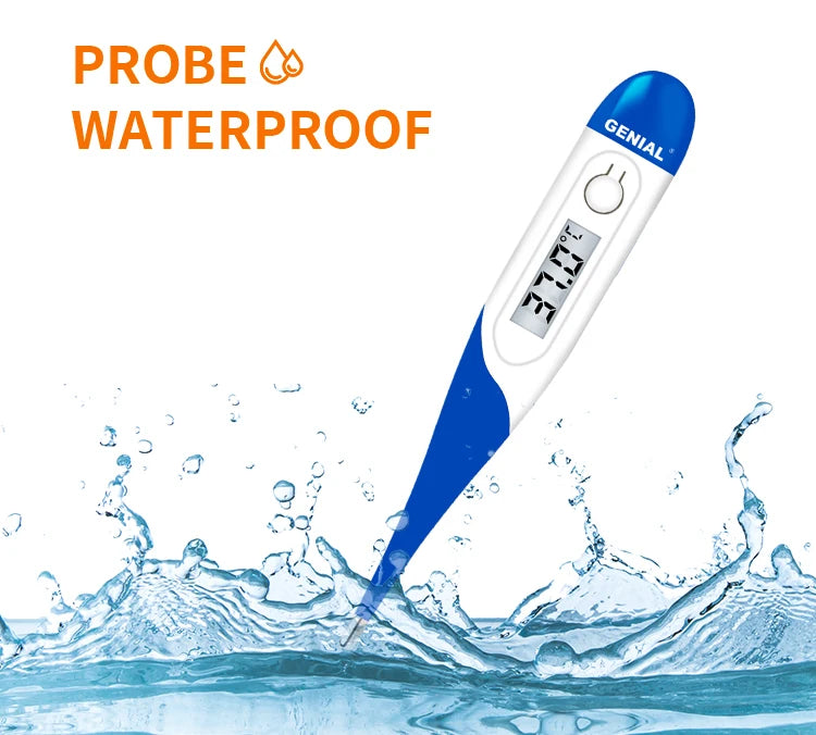 Digital Oral Thermometer – Fast 15-Second Reading