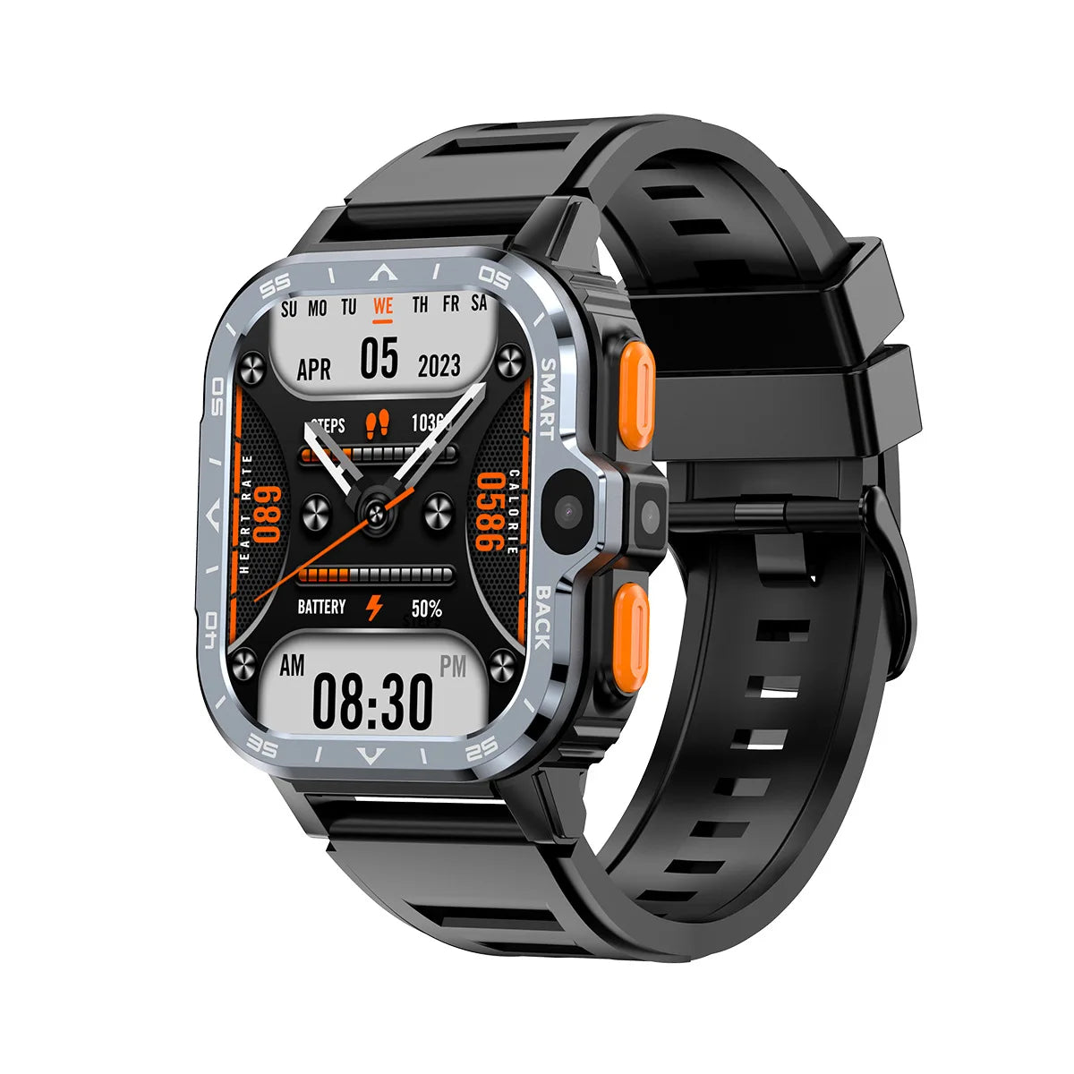 Roid Smart Watch – GPS, Dual Camera, 16+64G Storage, NFC, 4G SIM & WiFi