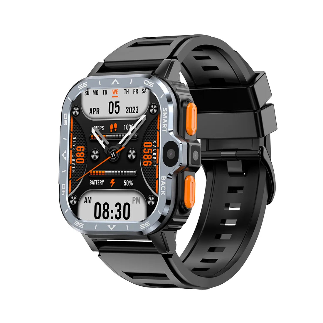 Roid Smart Watch – GPS, Dual Camera, 16+64G Storage, NFC, 4G SIM & WiFi