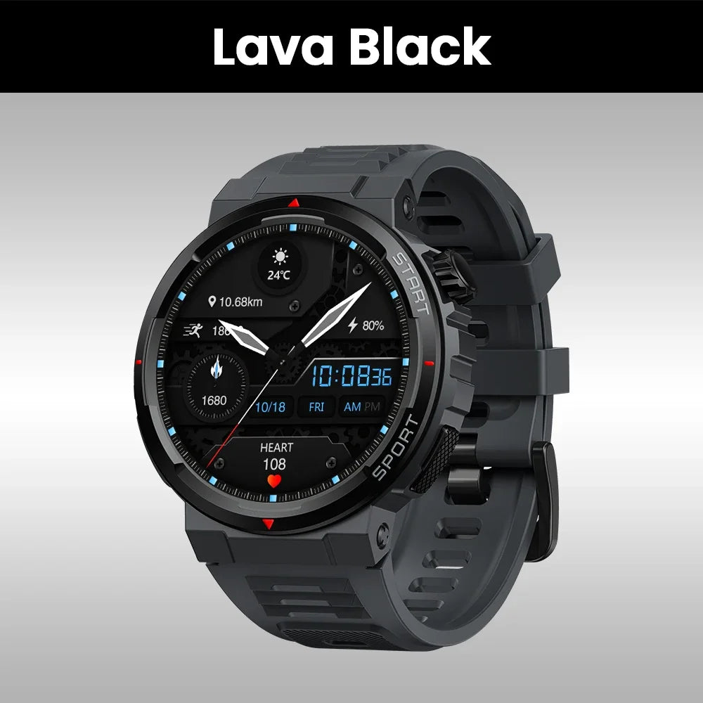 Zeblaze Ares 3 Plus – HD AMOLED Smartwatch