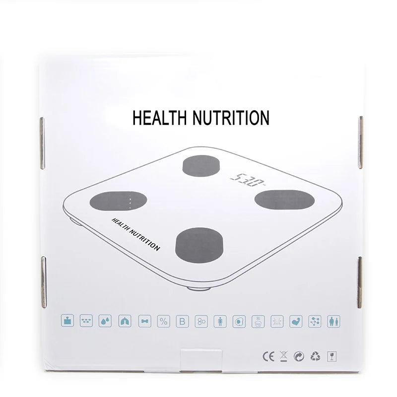 Bluetooth Smart Body Fat Scale – 150KG