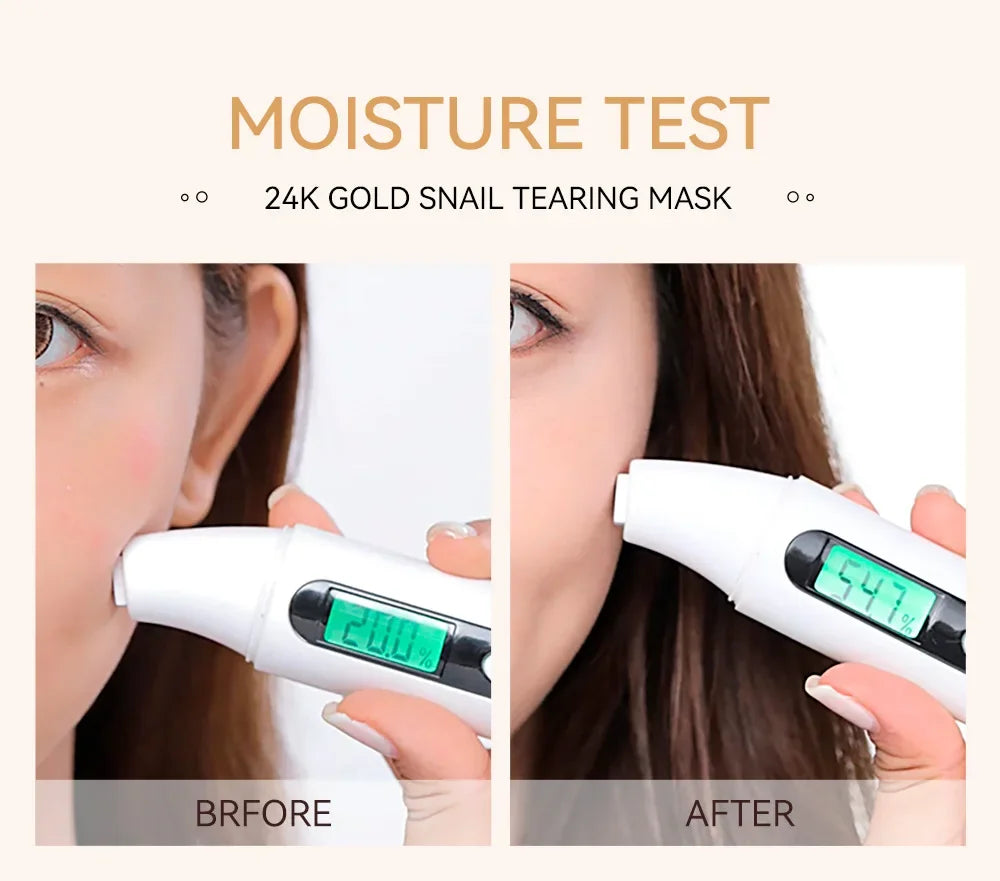 LAIKOU 24K Gold Sakura Peel-Off Face Mask – Anti-Wrinkle & Blackhead Removal