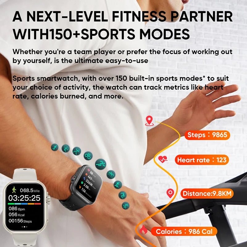Watch Ultra 2 SE – AMOLED Smart Fitness Watch