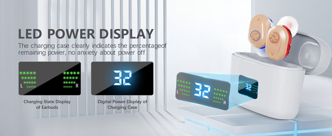 Wireless Mini Noise-Cancelling Hearing Aid